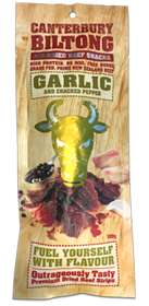 Garlic Biltong 100g (carton optional)