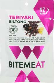 BiteMeat 50g Teriyaki (Carton of 10 units)